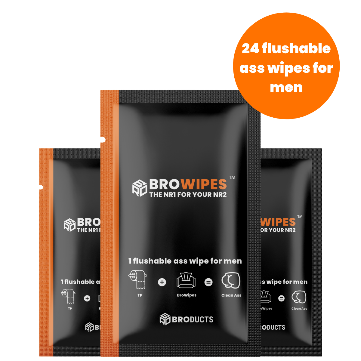 BRODUCTS - BROWIPES - BRO-TO-GO FRONT